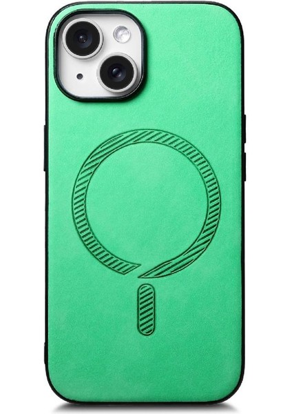 IPhone 15 Için Flip Case Hafif Kablosuz Şarj Magsafe Araba Bağlar (Yurt Dışından)