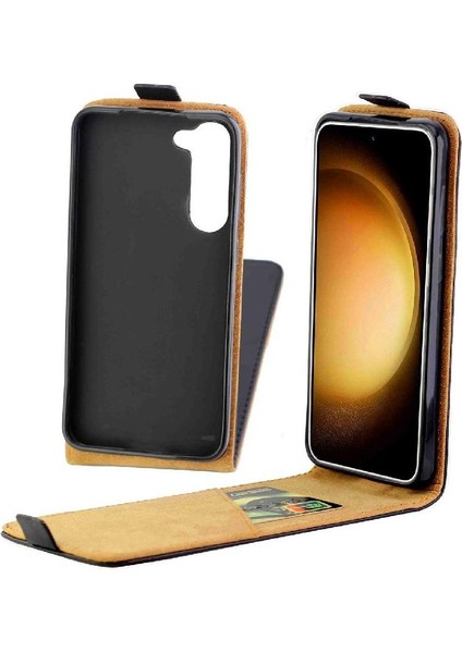 Samsung Galaxy S23 Artı Koruyucu Kapak Tpu Kart Için Dikey Flip Case (Yurt Dışından)