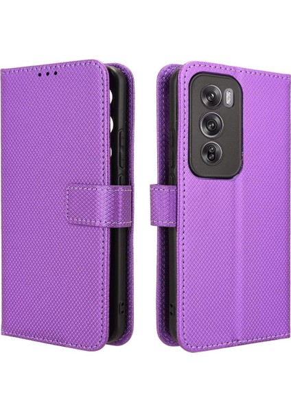 Oppo Oppo 12 Pro 5g Için Kılıf Kapak Manyetik Cüzdan Kickstand Kart Tutucu (Yurt Dışından)