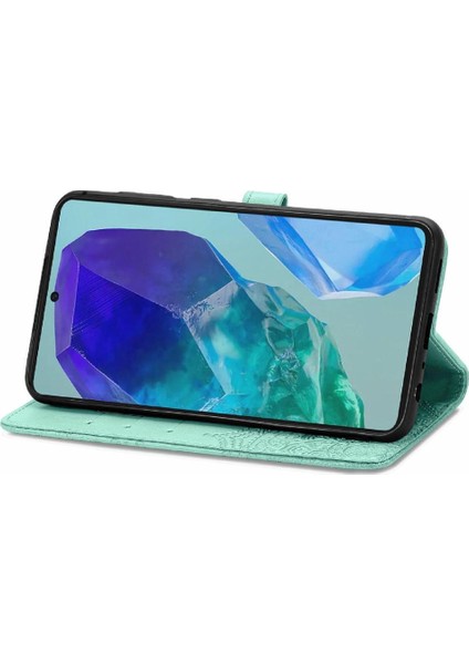 Samsung Galaxy M55 Flip Kapak Için Flip Case Darbeye Deri Kılıf (Yurt Dışından) modelleri