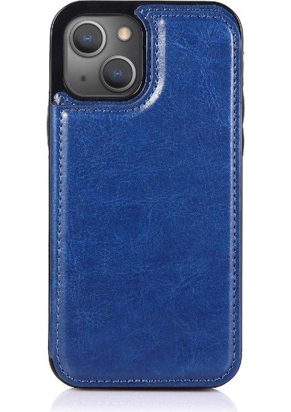 Kart Tutucu Kickstand Kart Yuvaları Pu ile IPhone 13 Mini Için Cüzdan Kılıf (Yurt Dışından) indirimleri