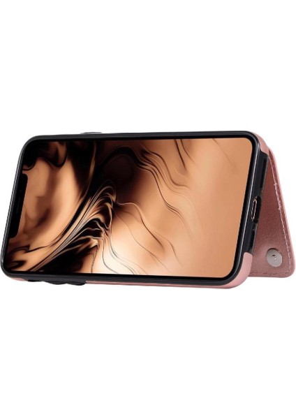 Kart Tutucu Kart Yuvaları Toka ile IPhone 11 Pro Pu Deri Için Cüzdan Kılıf (Yurt Dışından) fiyatları