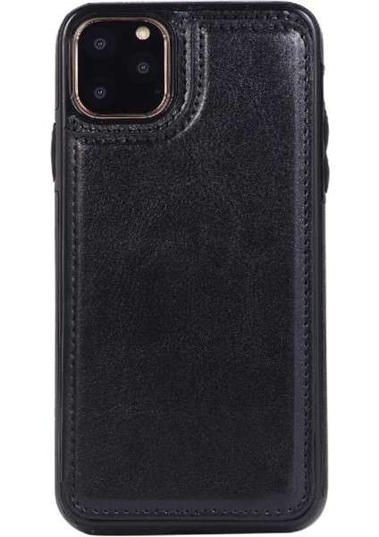 Kart Tutucu Kart Yuvaları Toka ile IPhone 11 Pro Pu Deri Için Cüzdan Kılıf (Yurt Dışından) indirimleri