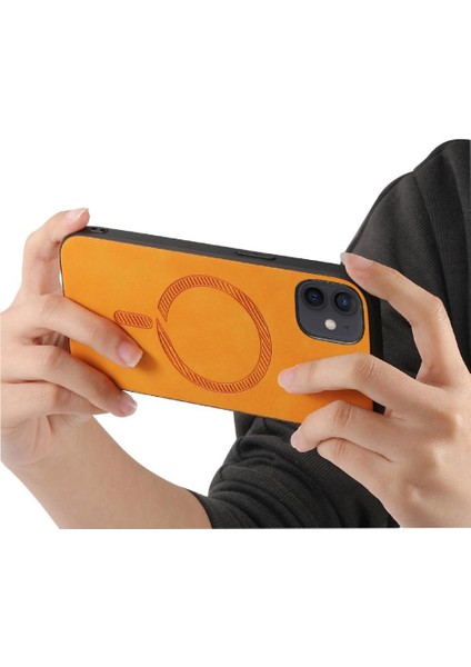 IPhone 12 Için Flip Case Ince Kablosuz Şarj Hafif Magsafe Araba (Yurt Dışından)