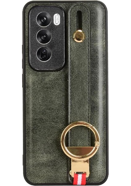 Oppo Oppo 12 5g Bilek Kayışı Premium Pu Deri Uyumluluğu Için Kılıf (Yurt Dışından)