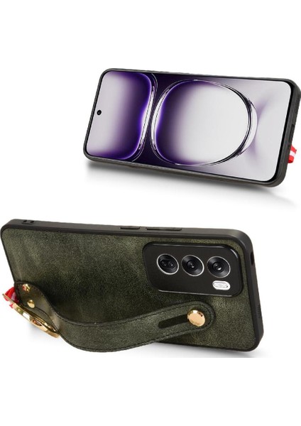 Oppo Oppo 12 5g Bilek Kayışı Premium Pu Deri Uyumluluğu Için Kılıf (Yurt Dışından) fırsatları