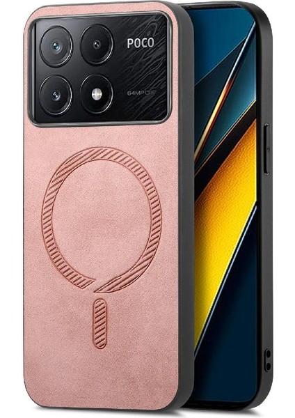 Xiaomi Poco X6 Pro 5g Için Flip Case Ince Hafif Kablosuz Şarj Araba (Yurt Dışından)