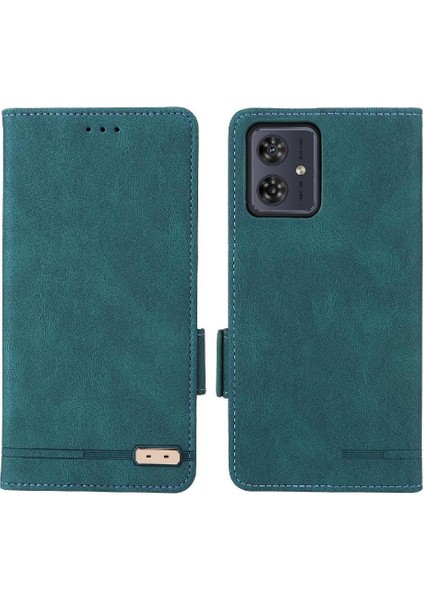 Motorola Moto G54 5g Kart Tutucu Kapak Kickstand Manyetik Için Flip Case (Yurt Dışından)
