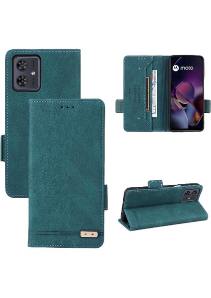 Motorola Moto G54 5g Kart Tutucu Kapak Kickstand Manyetik Için Flip Case (Yurt Dışından) modelleri