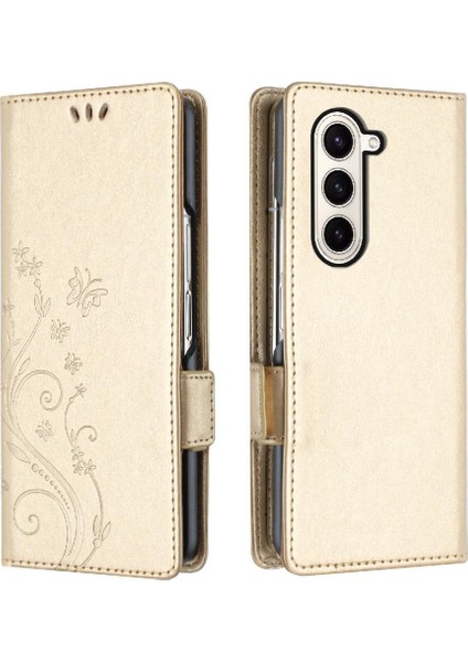 Samsung Galaxy Z Filp 4 Kickstand Manyetik Kapatma Kartı Bilek Için Filp Durumda (Yurt Dışından)
