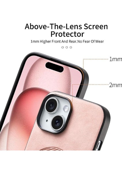 IPhone 15 Için Flip Case Hafif Kablosuz Şarj Magsafe Araba Bağlar (Yurt Dışından) fiyatları