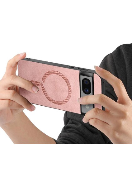 Google Pixel 7 Ince Hafif Kablosuz Şarj Magsafe Için Flip Case (Yurt Dışından)