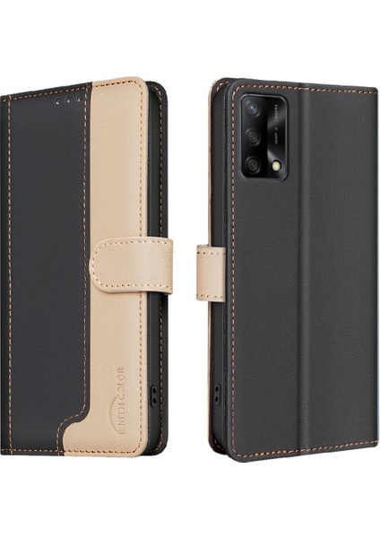 Oppo A74 4g Rfıd Engelleme Darbeye Tpu Iç Kabuk Kartı Için Flip Case (Yurt Dışından) indirimleri