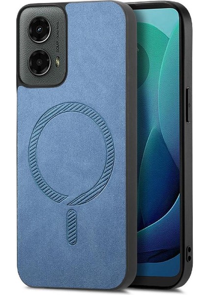 Motorola Moto G 2024 Kablosuz Şarj Için Flip Case Hafif Ince Araba (Yurt Dışından) modelleri