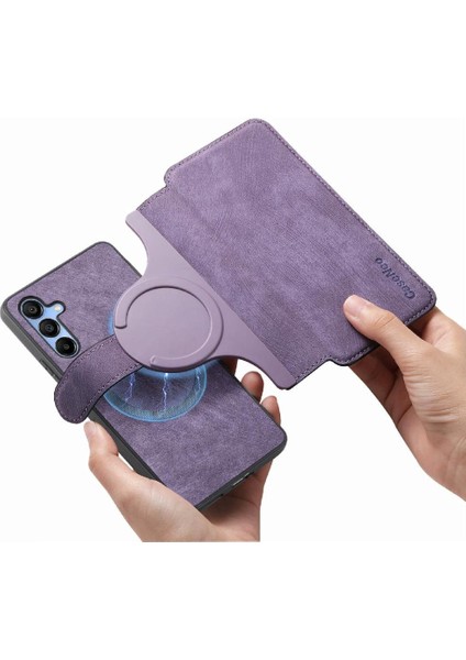 Samsung Galaxy A15 Kart Standı Mıknatıs Koruyucu Malzeme Için Flip Case (Yurt Dışından) indirimleri