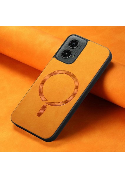 Motorola Moto G 2024 Kablosuz Şarj Için Flip Case Hafif Ince Araba (Yurt Dışından) modelleri