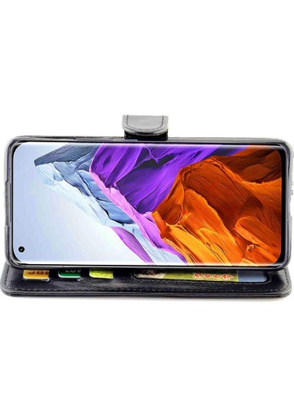 SZY Market Xiaomi Mi 11 Pro Darbeye Pu Deri Kart Tutucu Kapatma Için Flip Case (Yurt Dışından)