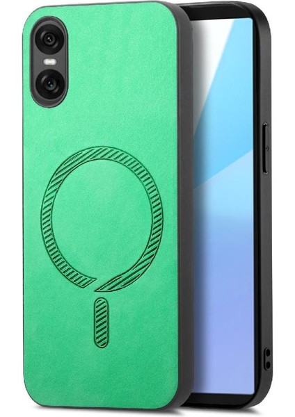 Sony Xperia 10 Ⅵ Magsafe Araç Mounts Için Flip Case Kablosuz Şarj Ince (Yurt Dışından)