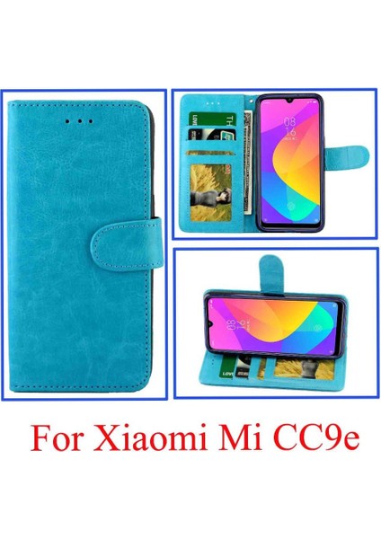 Xiaomi Mi CC9E Kart Tutucu Pu Deri Manyetik Kapatma Için Flip Case (Yurt Dışından) modelleri