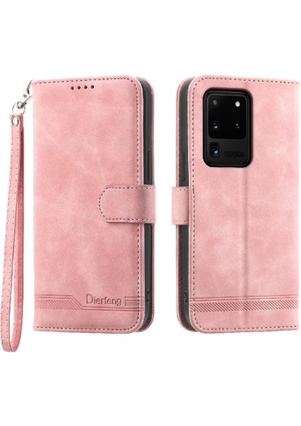 Samsung Galaxy S20 Ultra Nakit Cep Bileklik Premium Kart Için Flip Case (Yurt Dışından)