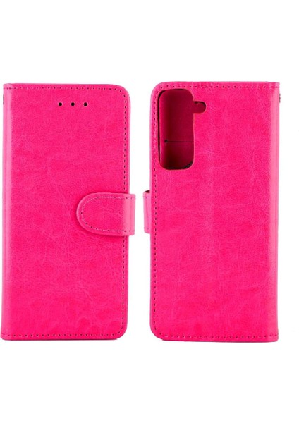Samsung Galaxy S21 5g Pu Deri Kickstand Darbeye Kart Için Flip Case (Yurt Dışından)