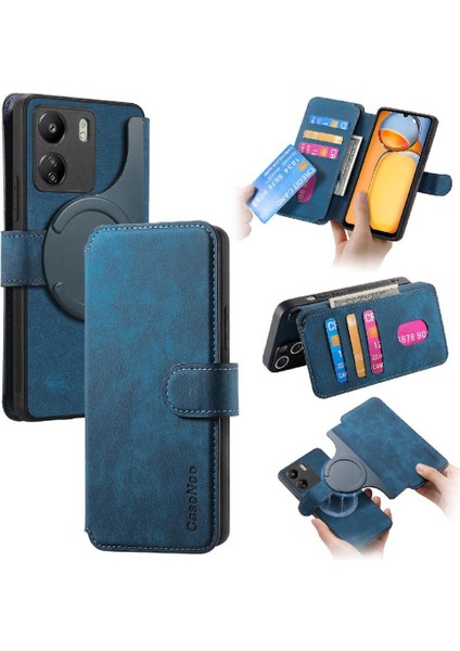 Xiaomi Redmi Için Flip Case Xiaomi 4g Cüzdan Mıknatıs Koruyucu Malzeme Kartı (Yurt Dışından)