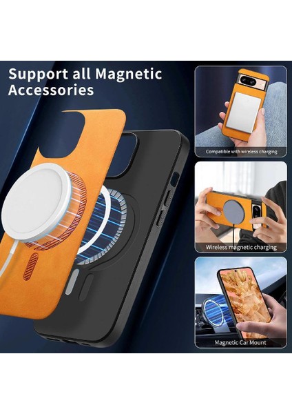 Google Pixel 8 Magsafe Araç Mounts Için Flip Case Hafif Kablosuz Ince (Yurt Dışından) fiyatları