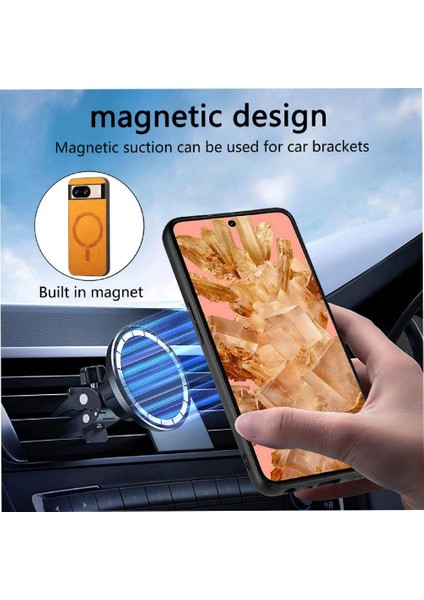 Google Pixel 8 Magsafe Araç Mounts Için Flip Case Hafif Kablosuz Ince (Yurt Dışından) indirimleri