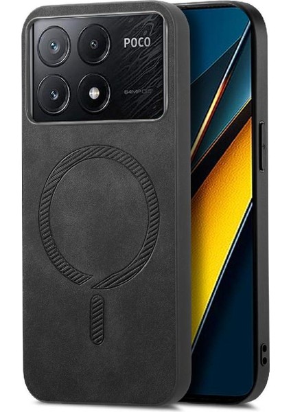 Xiaomi Poco X6 Pro 5g Için Flip Case Ince Hafif Kablosuz Şarj Araba (Yurt Dışından)