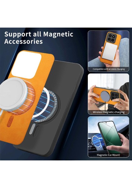 Xiaomi 14 5g Hafif Ince Magsafe Araba Mounts Kablosuz Için Flip Case (Yurt Dışından) fiyatları