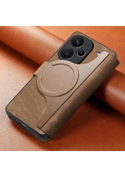 Xiaomi Redmi Not 13 Pro Artı Cüzdan Retro Kart Standı Için Flip Case (Yurt Dışından) fırsatları
