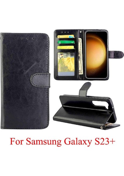 Samsung Galaxy S23 Artı Kart Tutucu Için Flip Case Pu Deri Darbeye (Yurt Dışından) indirimleri