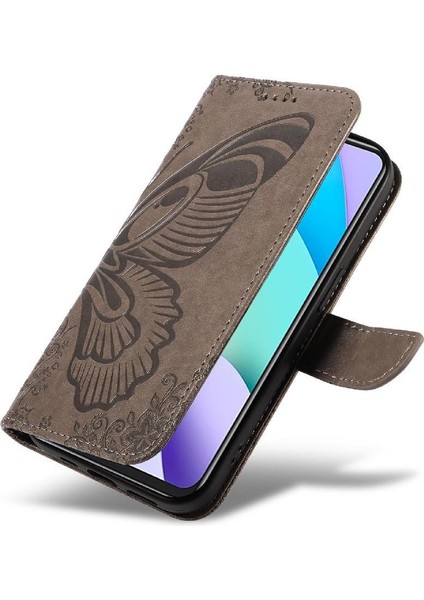 Xiaomi Redmi Not 11 Için Flip Case Kredi ile 4g Ayrılabilir El Kayışı (Yurt Dışından)
