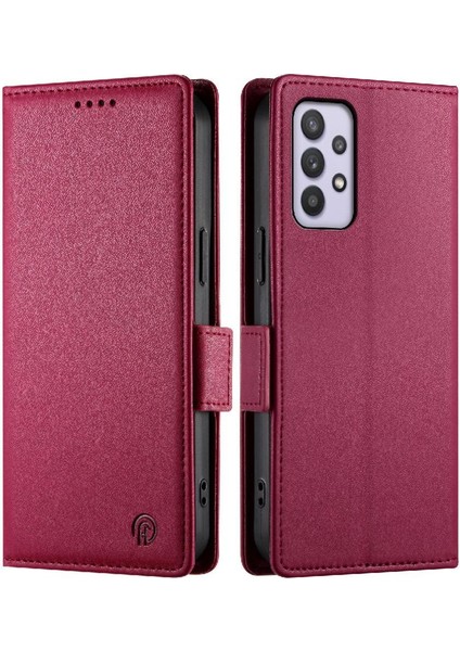 Samsung Galaxy A32 5g Flip Cüzdan Günlük Kullanım Kart Yuvaları Için Flip Case (Yurt Dışından)