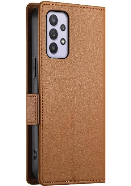 Samsung Galaxy A32 5g Flip Cüzdan Günlük Kullanım Kart Yuvaları Için Flip Case (Yurt Dışından)