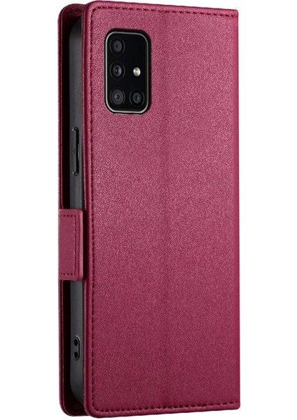 Samsung Galaxy A51 4g Kart Yuvaları Için Flip Case Iş Flip Cüzdan Günlük (Yurt Dışından) fırsatları