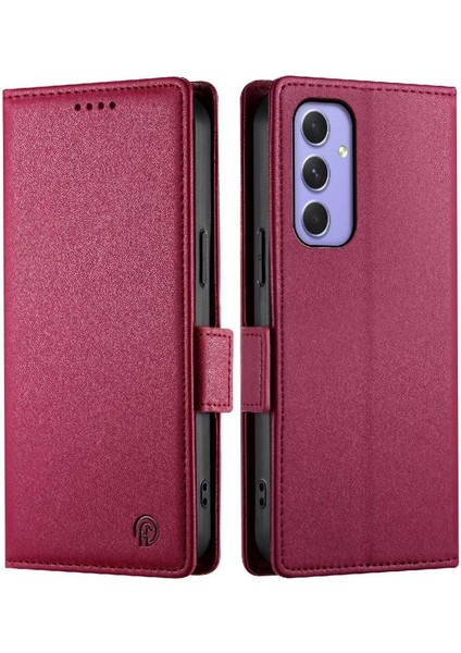 Samsung Galaxy Galaxy Cüzdan Günlük Kullanım Için Flip Case Kart Yuvaları Iş Çevirme (Yurt Dışından)