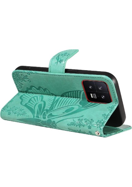 Xiaomi 13 Için Flip Case Yüksek Kalite Deri Ayrılabilir El Kayışı ile (Yurt Dışından)