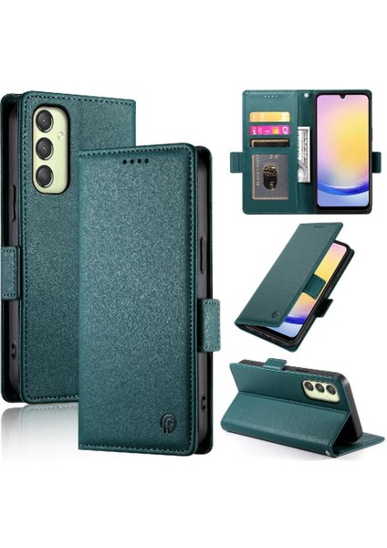 Samsung Galaxy A25 Flip Iş Günlük Kullanım Için Flip Case Kart Yuvaları Cüzdan (Yurt Dışından)