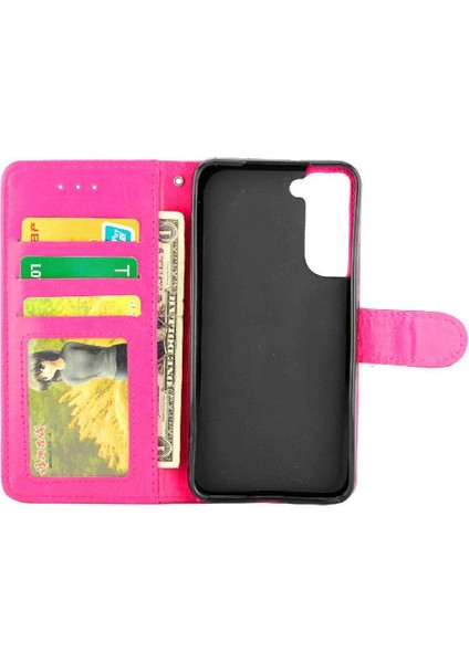 Samsung Galaxy S22 Artı 5g Kart Tutucu Darbeye Dayanıklı Manyetik Için Flip Case (Yurt Dışından)