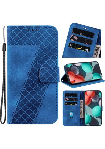 Telefon Kılıfı Için Xiaomi Poco F6 Pro Cüzdan Kart Yuvası Fonksiyonu Pu Deri (Yurt Dışından)