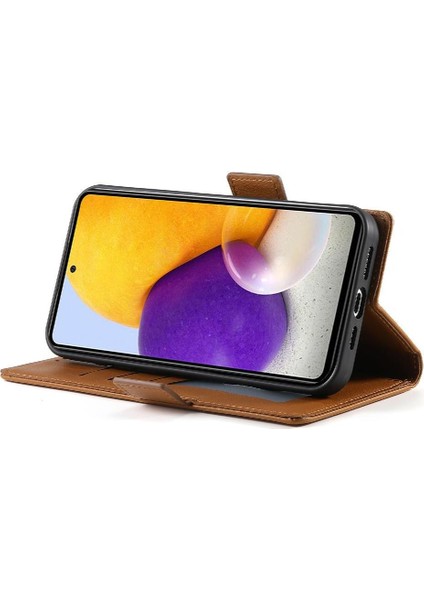 Samsung Galaxy A72 5g Flip Iş Günlük Kullanım Cüzdan Kartı Için Flip Case (Yurt Dışından) indirimleri