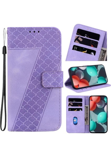 Onur 200 Lite Için Telefon Kılıfı Pu Deri Cüzdan Kart Yuvası Fonksiyonu Flip (Yurt Dışından)