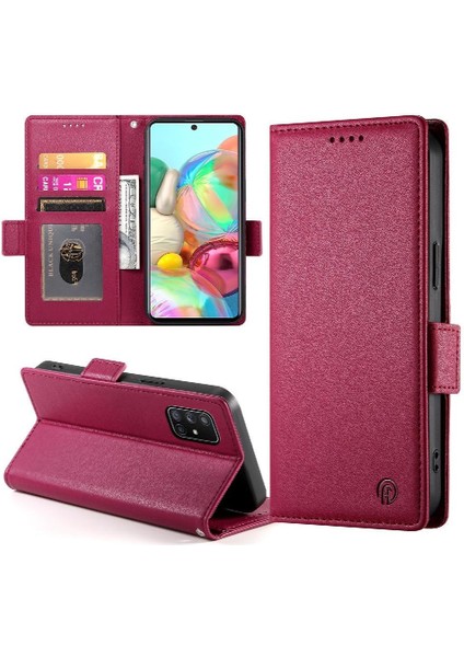 Samsung Galaxy A71 4g Günlük Kullanım Için Flip Case Cüzdan Iş Çevirme Kartı (Yurt Dışından)