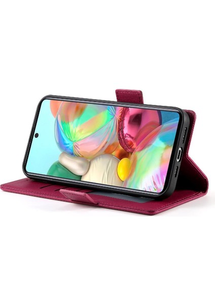 Samsung Galaxy A71 4g Günlük Kullanım Için Flip Case Cüzdan Iş Çevirme Kartı (Yurt Dışından)