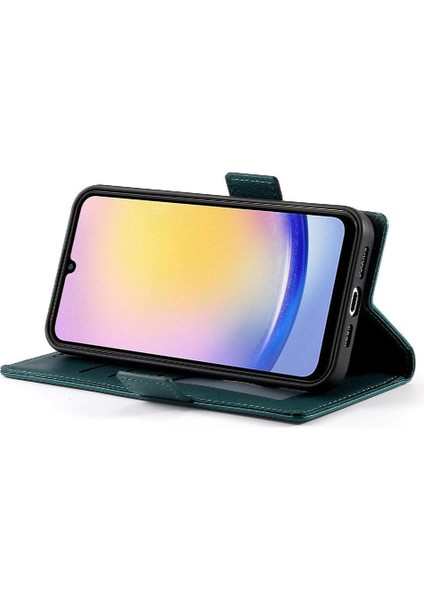 Samsung Galaxy A25 Flip Iş Günlük Kullanım Için Flip Case Kart Yuvaları Cüzdan (Yurt Dışından) indirimleri