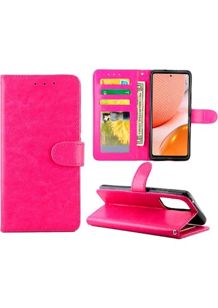 Samsung Galaxy A72 5g Kickstand Kart Tutucu Pu Deri Için Flip Case (Yurt Dışından) fırsatları
