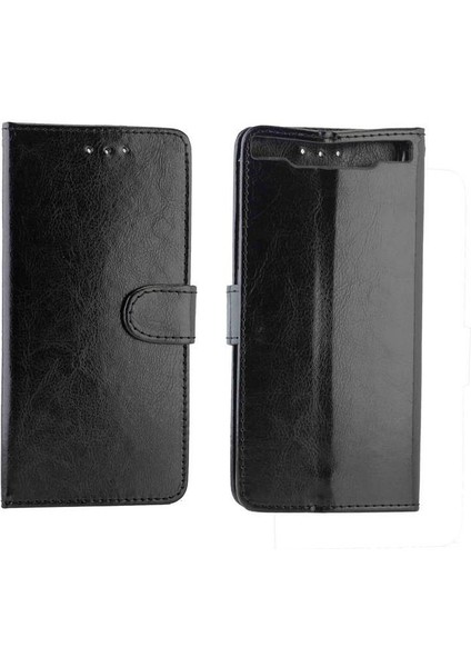 Samsung Galaxy A80 Manyetik Kapatma Darbeye Kickstand Pu Için Flip Case (Yurt Dışından)