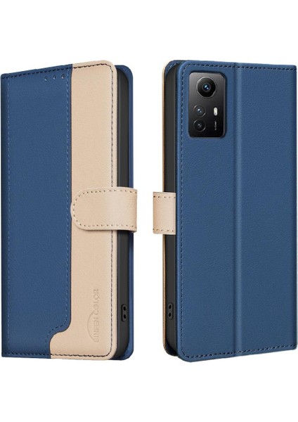 Xiaomi Redmi Not 11 Için Flip Case 4g Flip Folio Kickstand Rfıd Engelleme (Yurt Dışından)