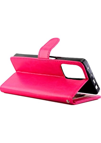 Xiaomi Redmi Not 12 Için Flip Case Turbo Kickstand Pu Deri Darbeye (Yurt Dışından)